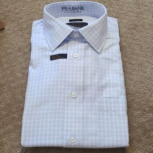 NWT Reserve Egyptian Cotton Tailored Dress Shirt.